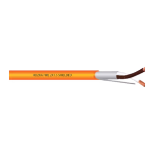 Cáp chống cháy, chống nhiễu Heizka 2×1,5 mm² HER15S2LZ